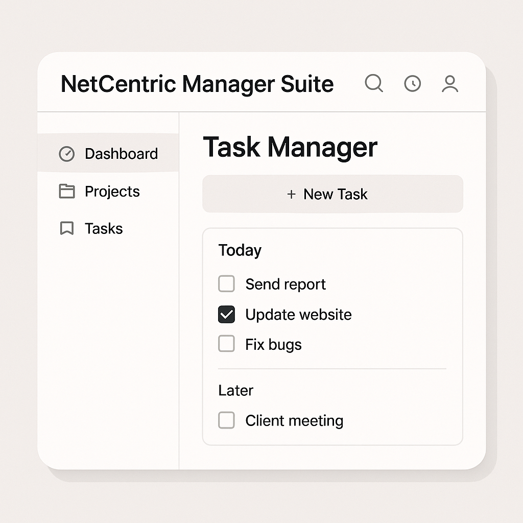 Netcentric Manager Suite